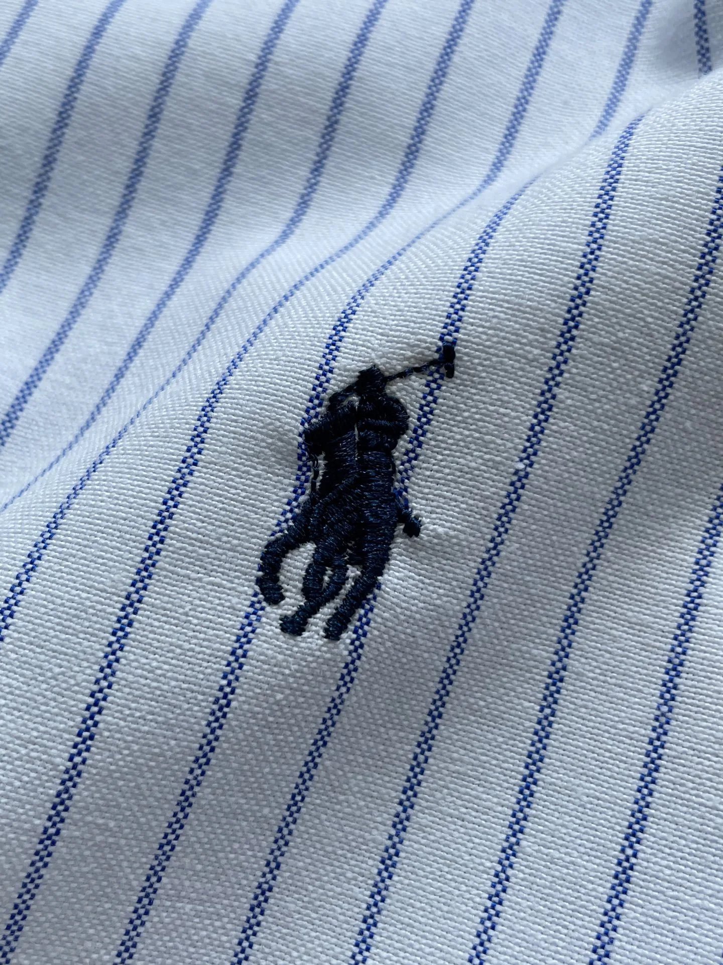 Polo Ralph Lauren Striped Oxford Shirt White - 14