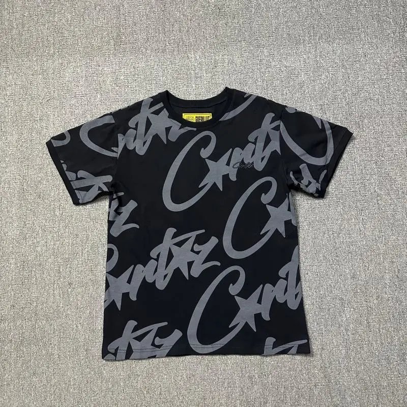 Design Slaughter The Gang Sword Logo Black T-Shirt T-Shirts - 3
