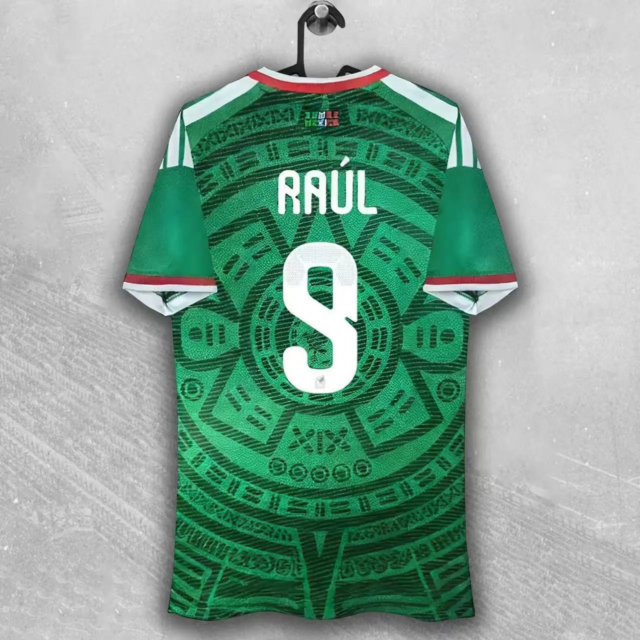 Design Algeria National Team 2023 Away Jersey White / Green Jersey - 11