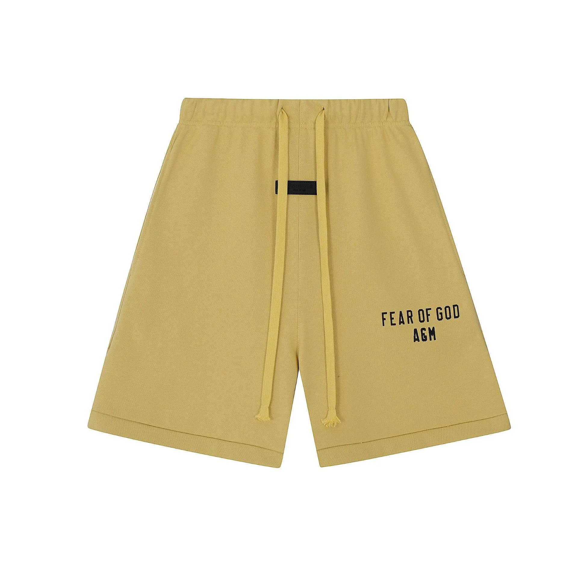 Fear of God Essentials Black Logo T-Shirt and Shorts Set - 30