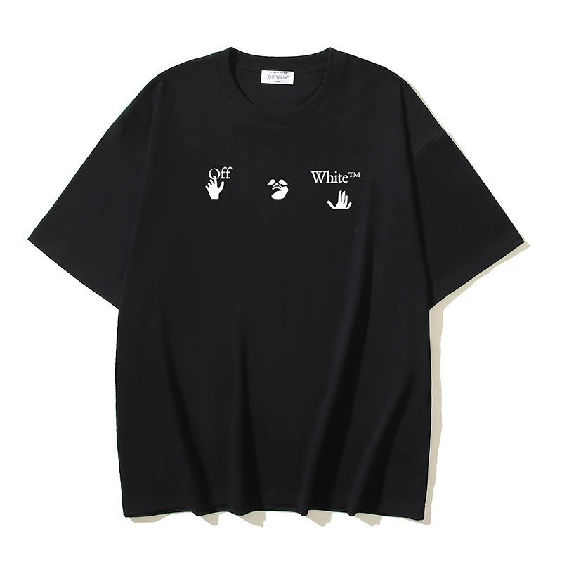 Off-White Arrow Outline Graphic T-Shirt Black - 10