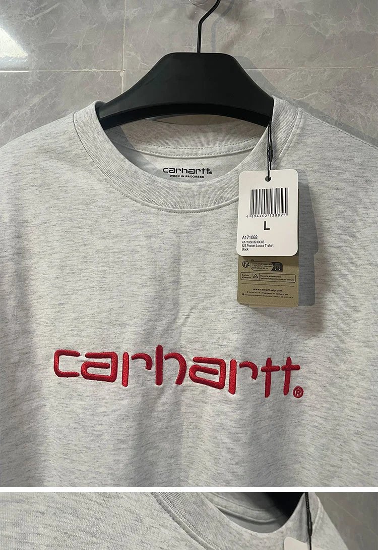 Carhartt Work In Progress Carhartt WIP Classic Polo White Polo Polo Shirt - 13