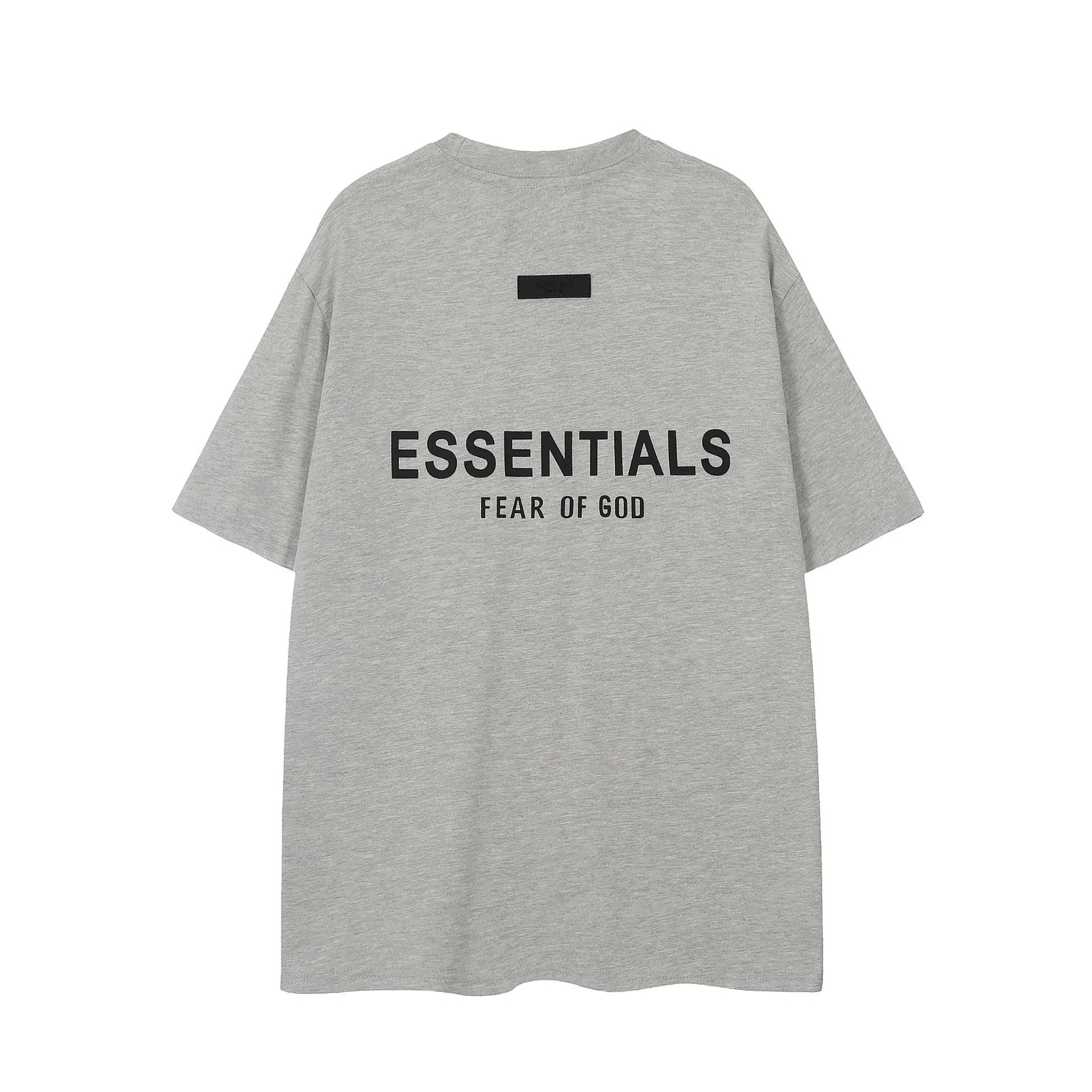 Fear of God Essentials Black Logo T-Shirt and Shorts Set - 14