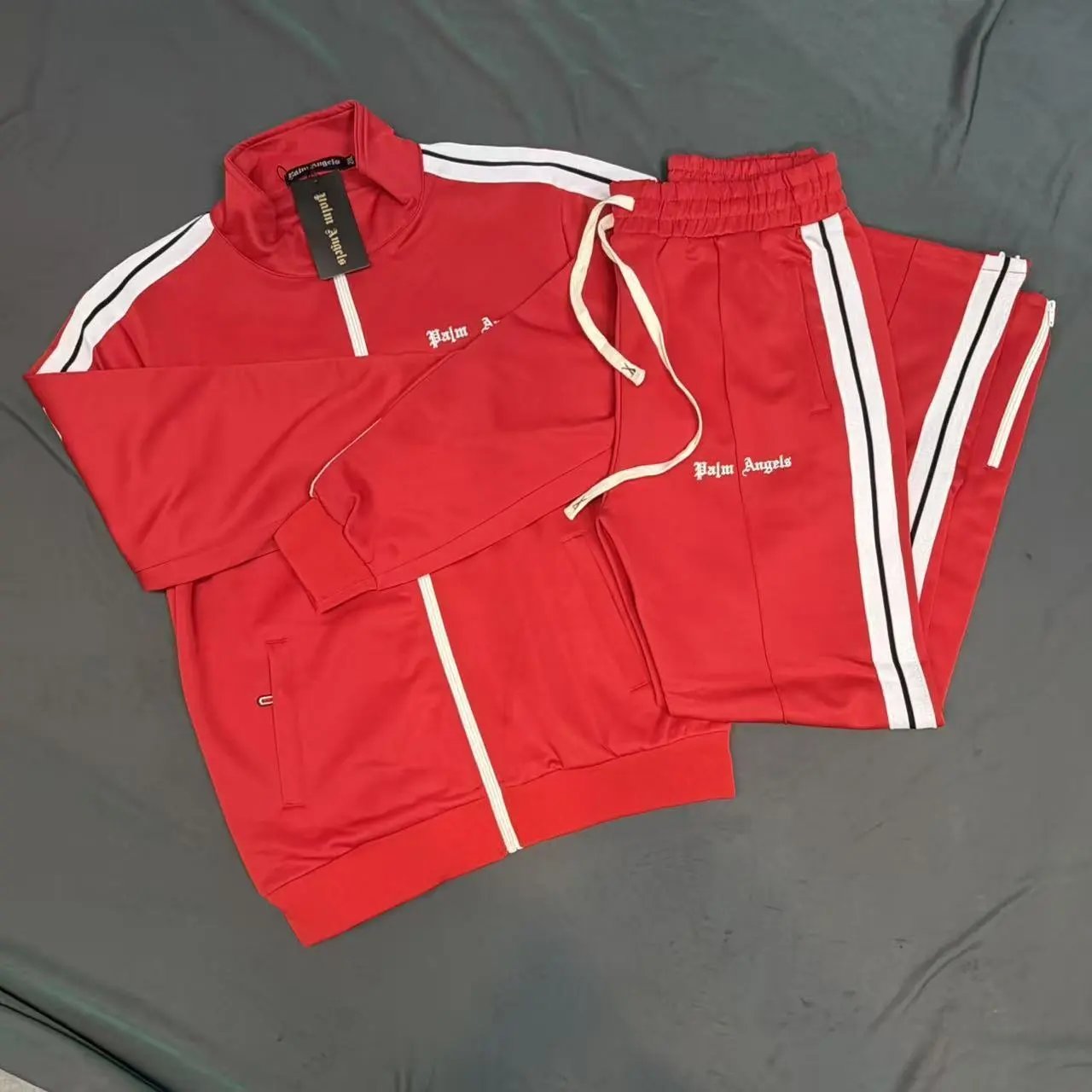 Palm Angels Track Suit Light Blue Tracksuit - 4
