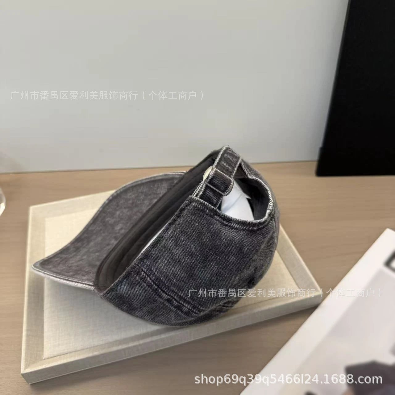 Prada Re-Edition Denim Baseball Cap Brown Hats - 18