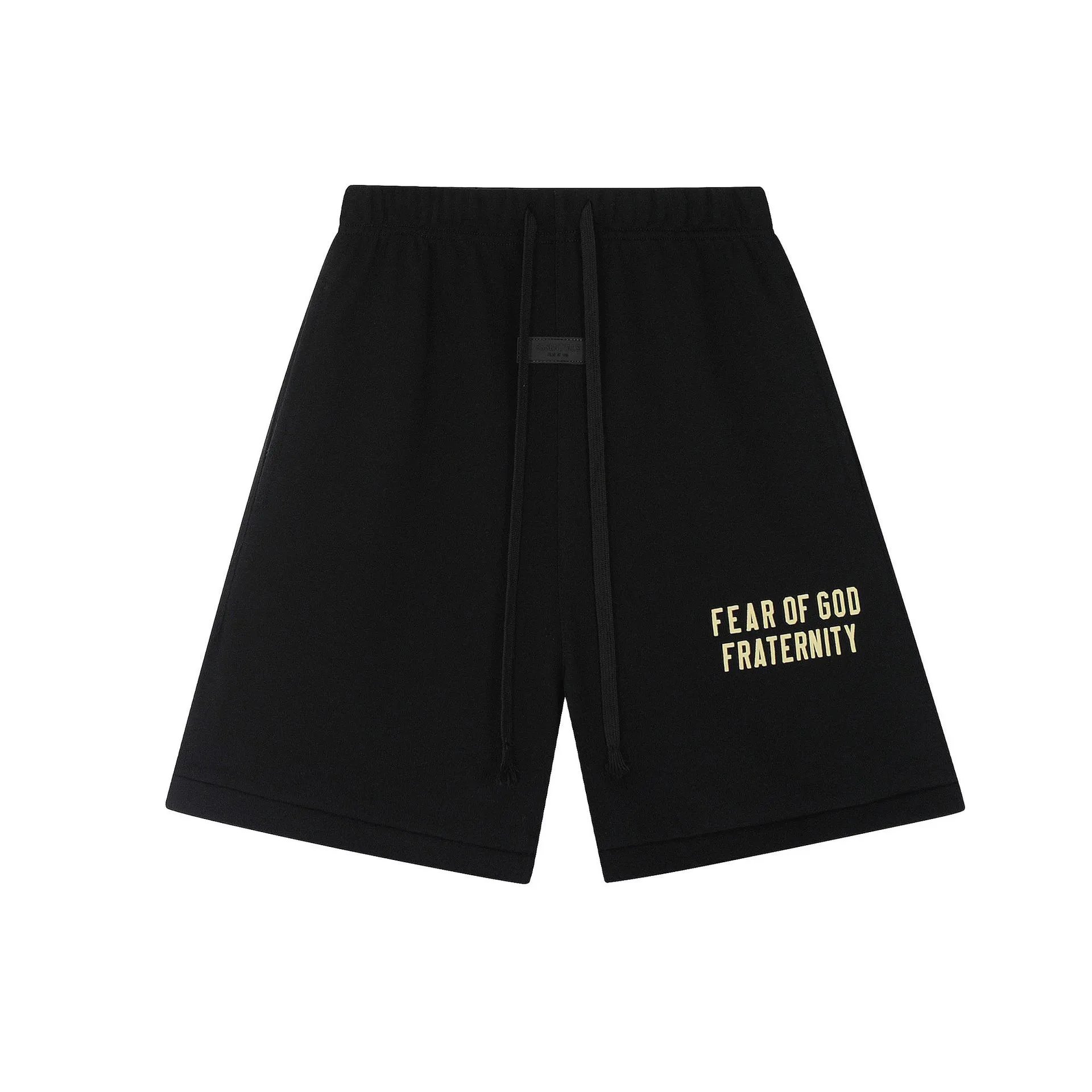 Fear of God Essentials Olive Green Logo T-Shirt and Shorts Set - 24