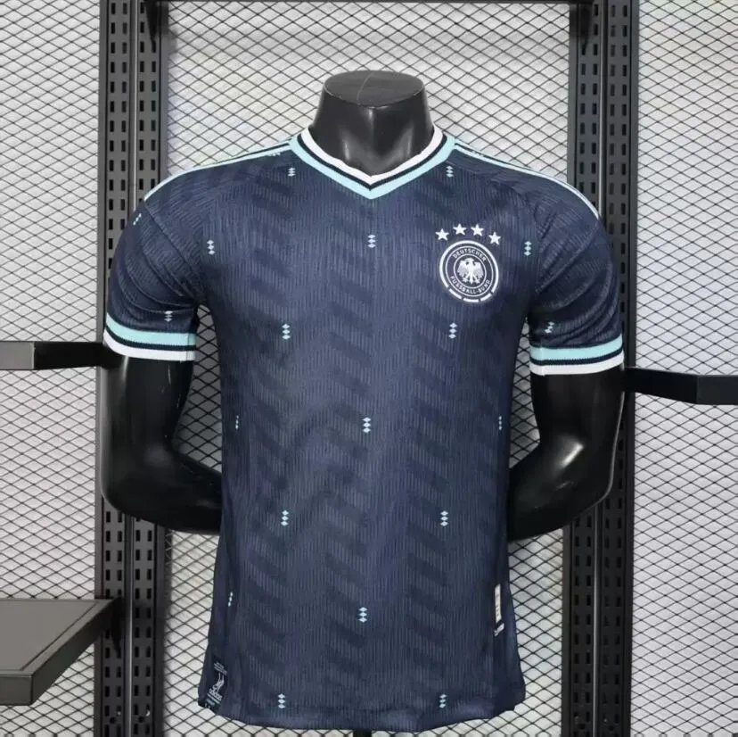 CBF Brazil National Team Away Jersey Blue Black - 8