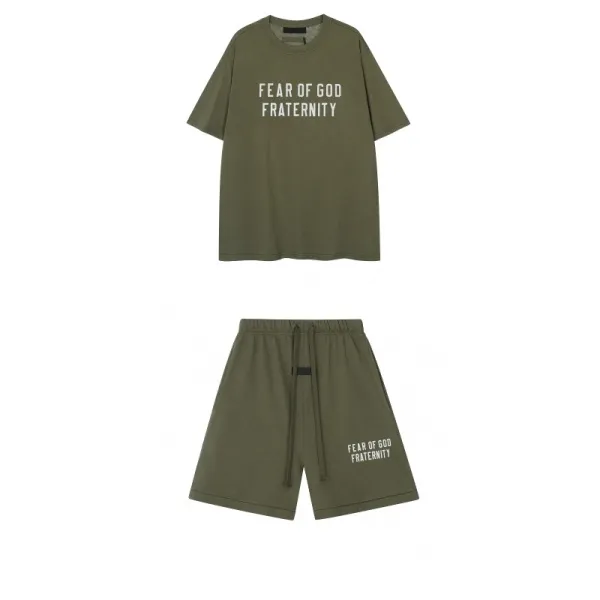 Fear of God Fraternity Gray T-Shirt - 9