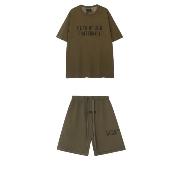 Fear of God Fraternity Gray T-Shirt - 10
