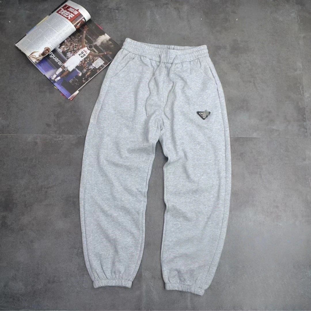 Prada Re-Nylon Joggers Black Sweatpants - 7