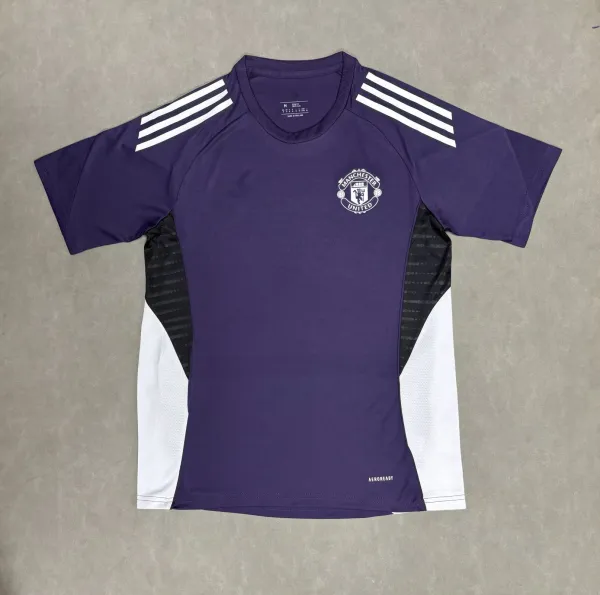 Manchester United Training Jersey Purple / White - 1