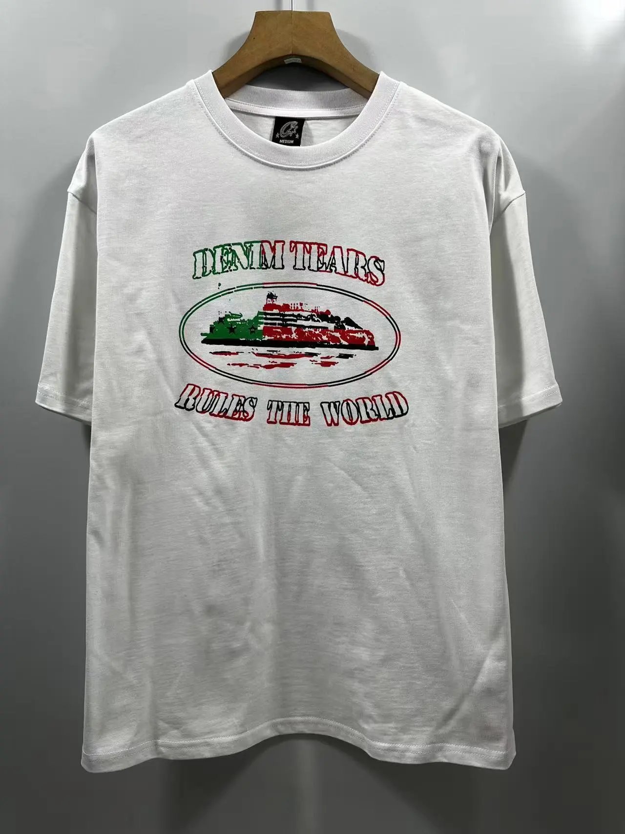 Design Vintage Ship Logo Olive T-Shirt - 10