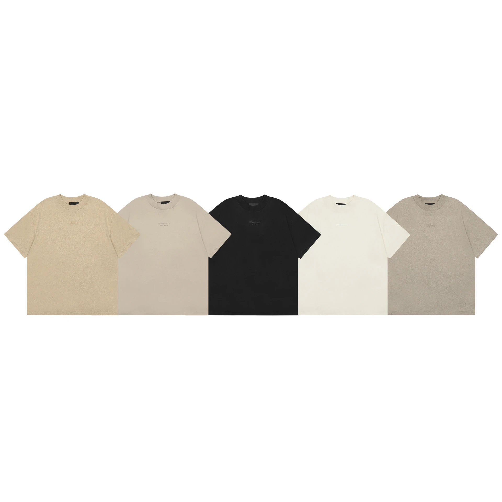 Fear of God Essentials Logo T-Shirt Beige T-Shirt - 3