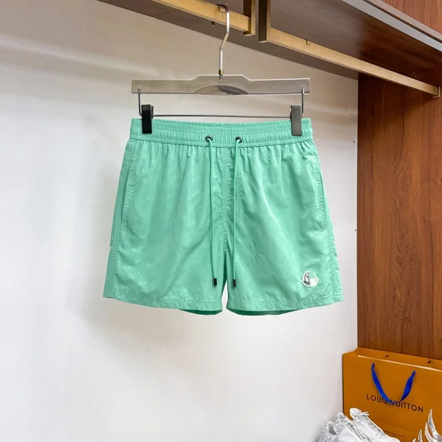 Moncler Shorts M242 logo-print drawstring product detail image 8