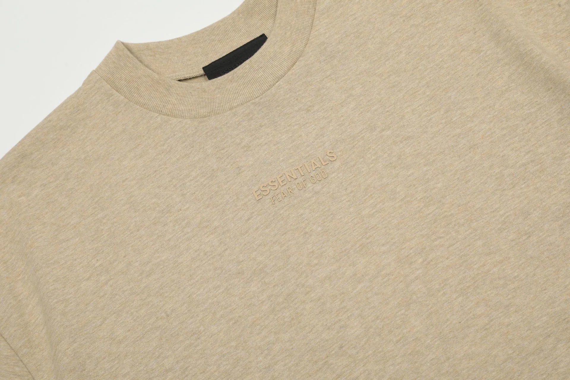 Fear of God Essentials Logo T-Shirt Beige T-Shirt - 41