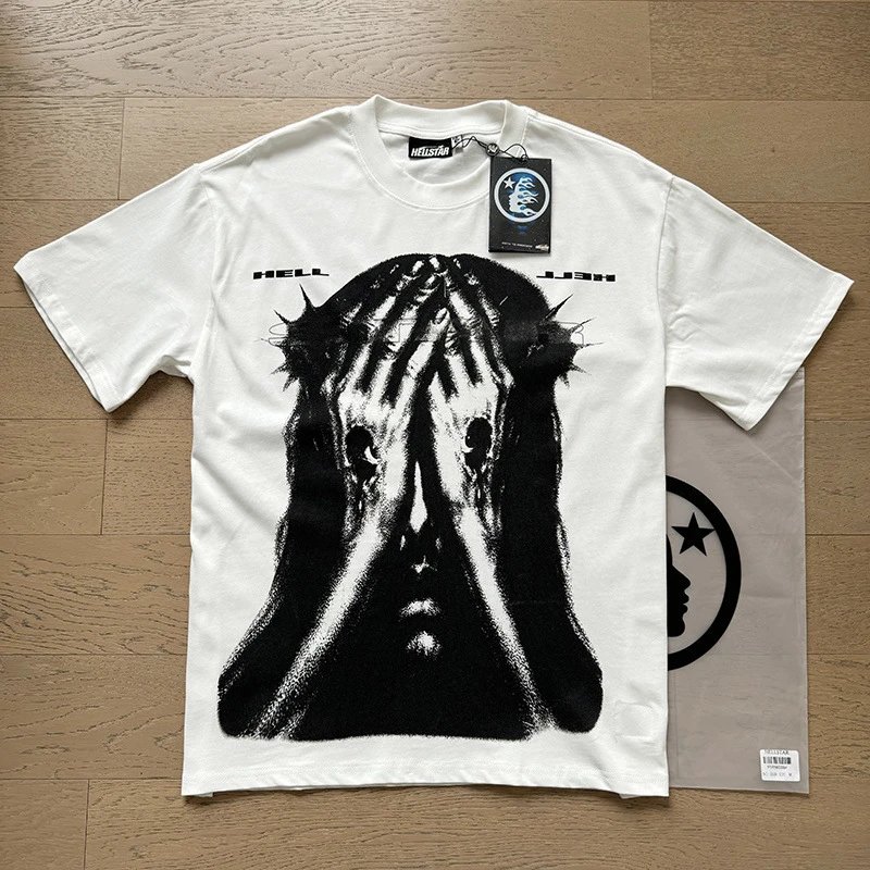 Hellstar Graphic Logo White T-Shirt - 10