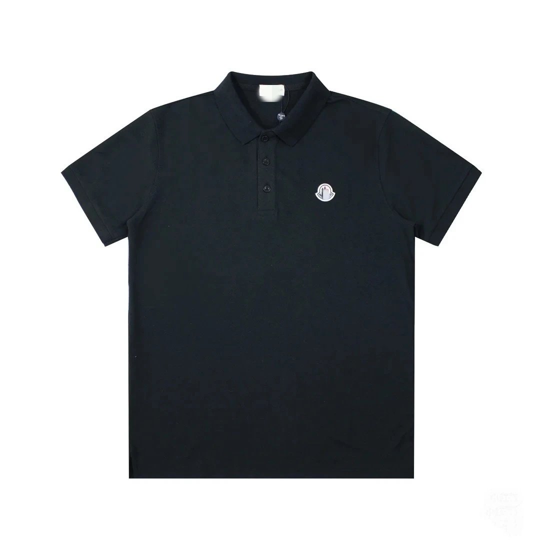 Moncler Logo Polo White Polo Tops Polo - 6