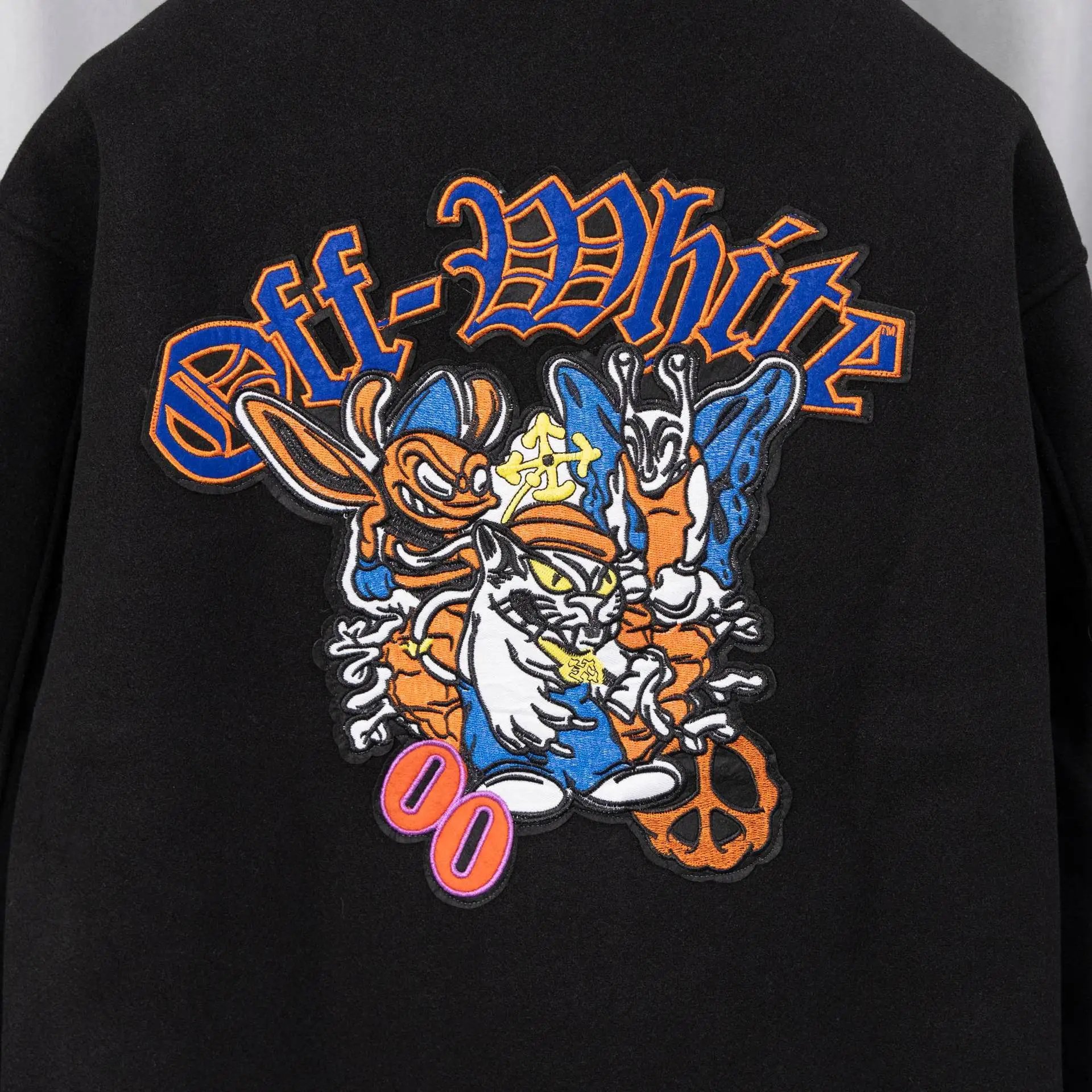 Off-White x Pitbull Varsity Jacket Red Outerwear - 17