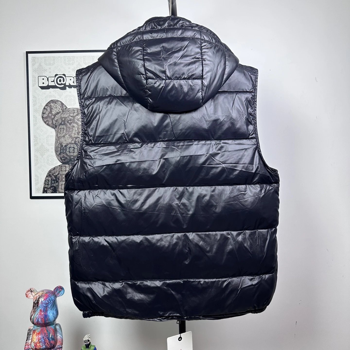 Moncler Maya Glossy Black Down Jacket - 7