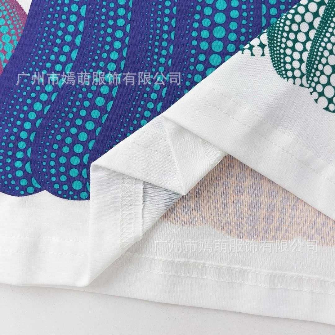 Design Seashell Print Graphic T-Shirt White - 11