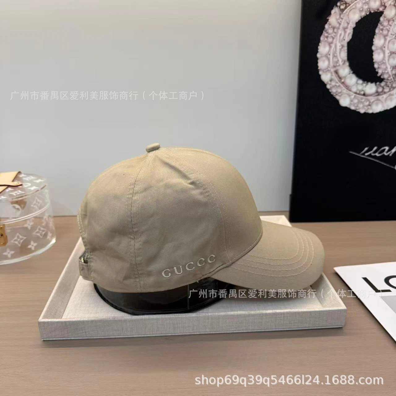 Gucci Hats Plain cotton baseball cap image 4