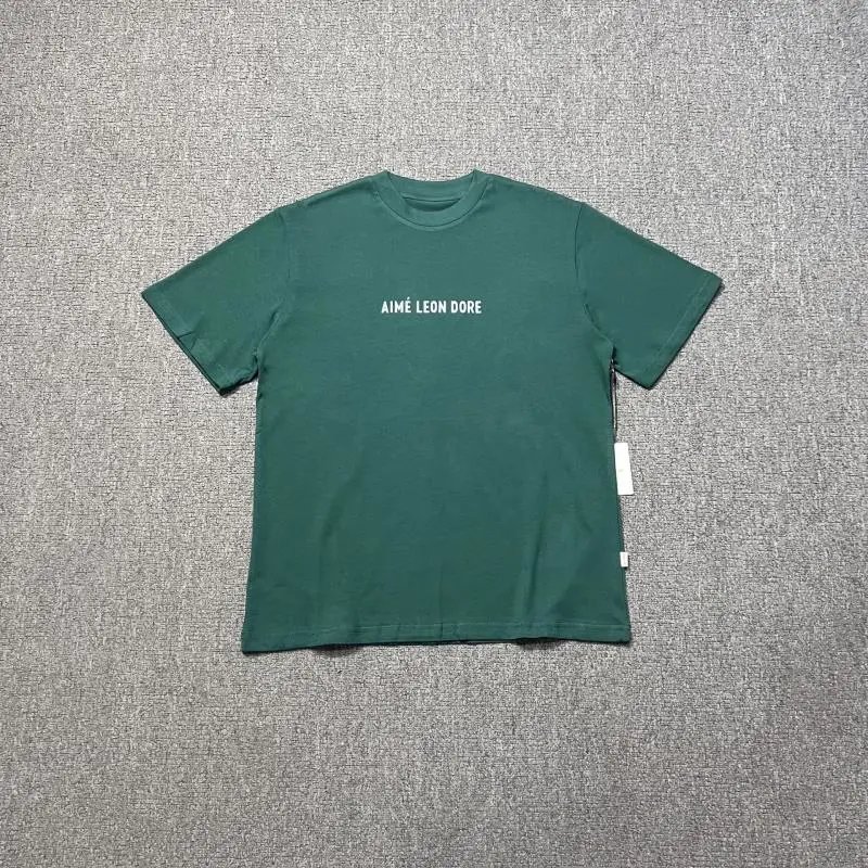 Aimé Leon Dore Apple Logo T-Shirt Black and White - 19