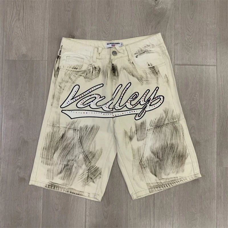 Design Valley Denim Shorts Blue Wash Shorts - 8