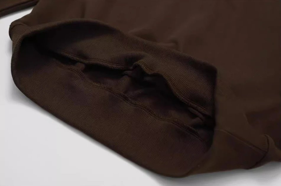 Alo Essential Crewneck Sweatshirt Brown Sweater - 8