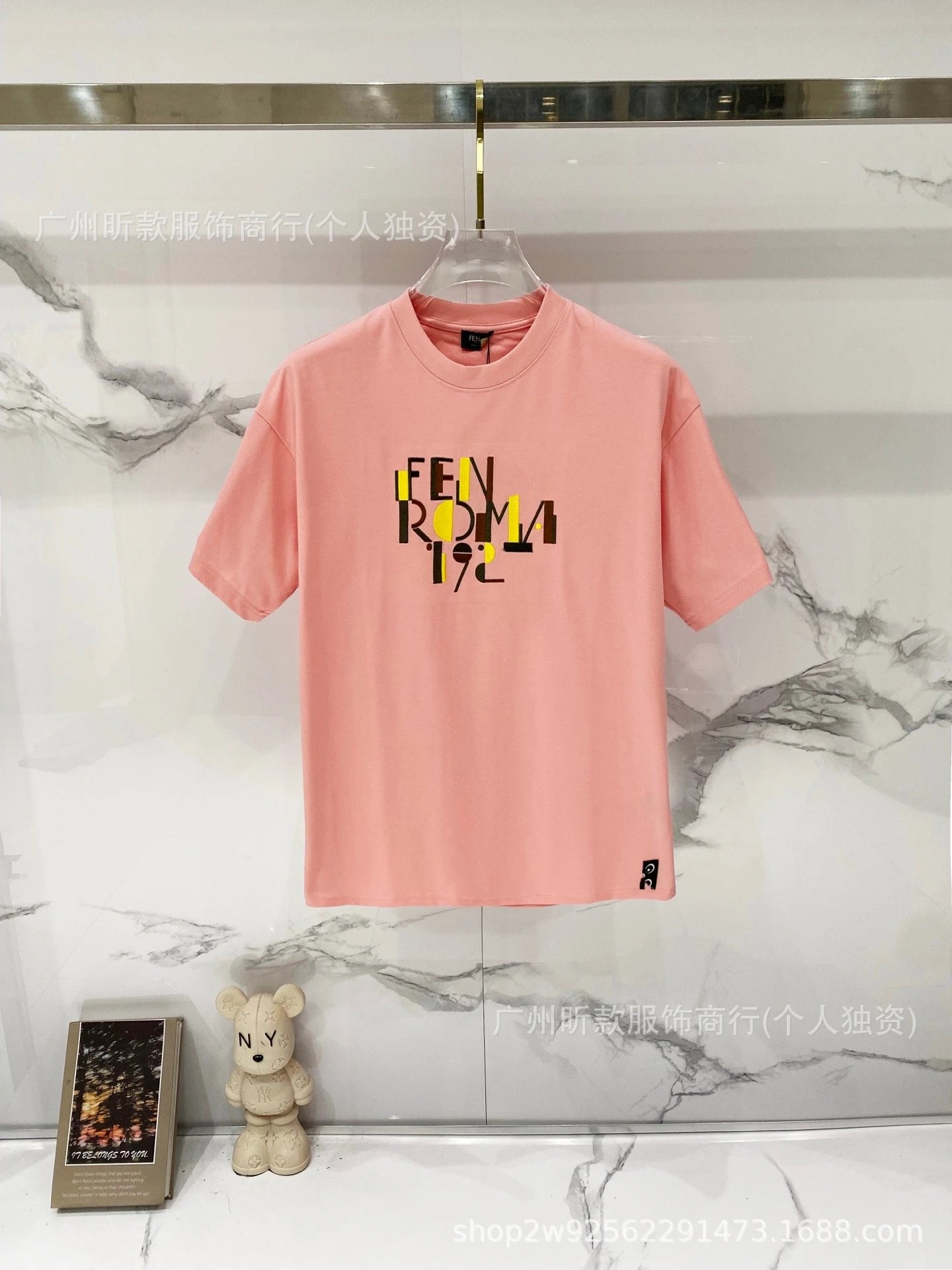 Fendi Monster Eyes Logo Black T-Shirt - 10