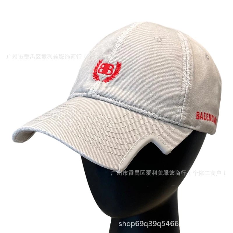Unbranded Hats Embroidered Baseball Cap with Notched Brim image 5