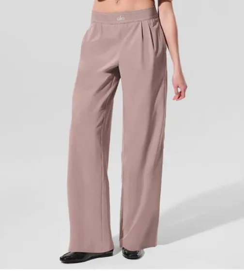 Design Wide-Leg Flowy Pants Black - 6