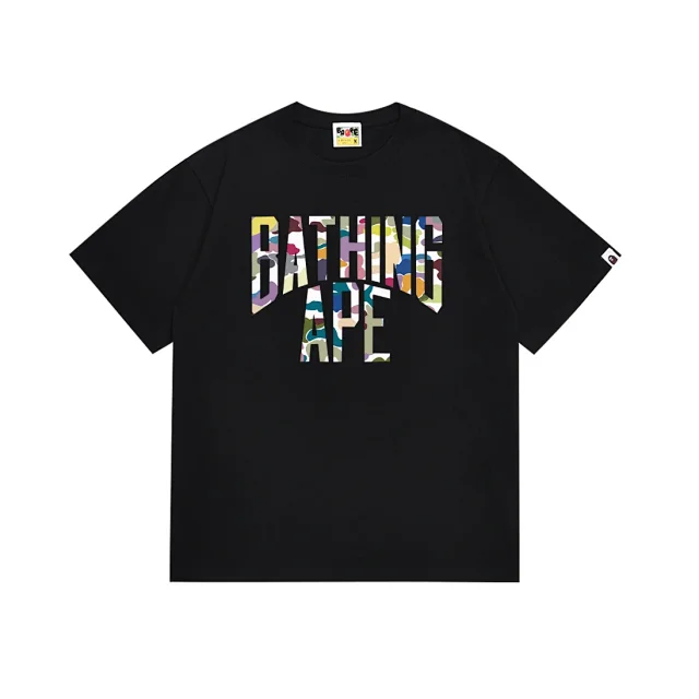 A BATHING APE T-Shirts Head Graphic Short-Sleeve T-Shirt product detail image 33