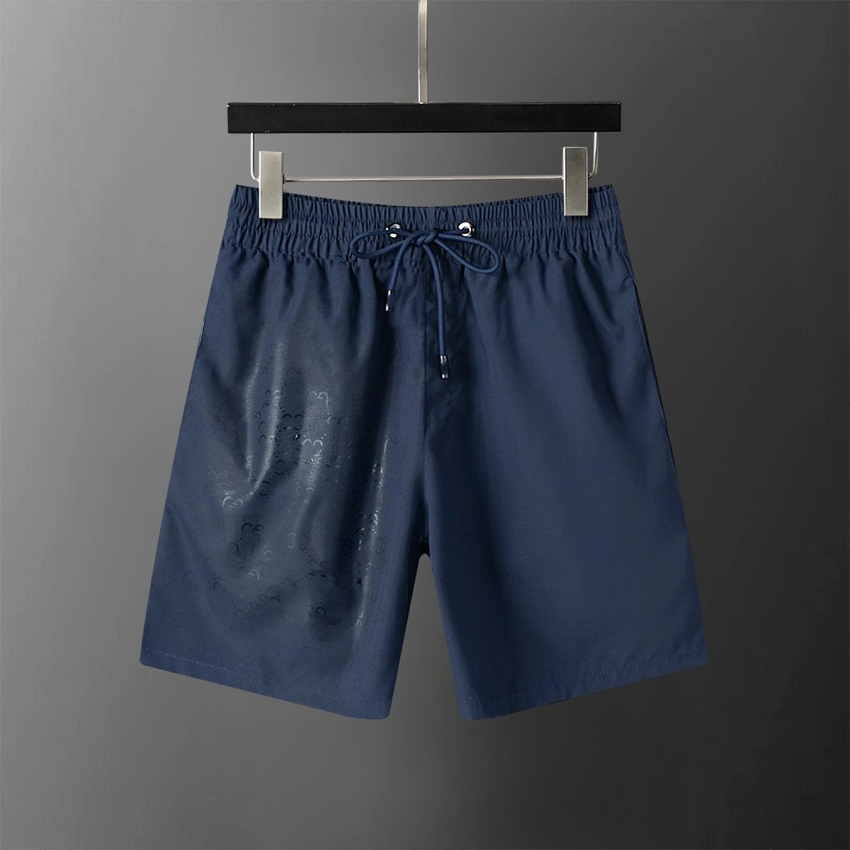 Louis Vuitton Swimwear Water-reactive monogram swim shorts with mesh lining — G28099 sapphire blue