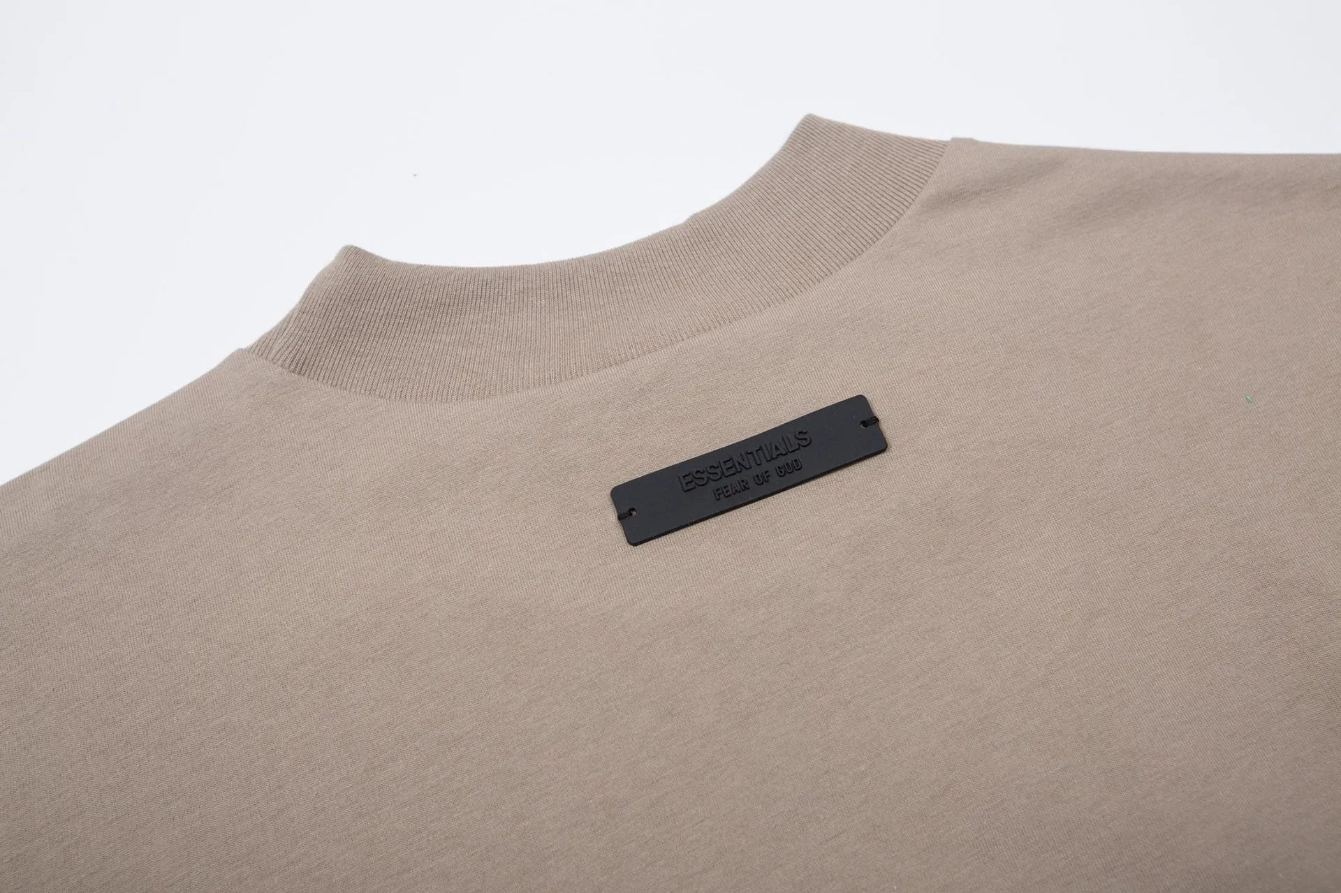 Fear of God Essentials Logo Print Black T-Shirt - 22