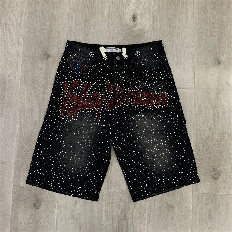 Design Valley Denim Shorts Blue Wash Shorts - 12