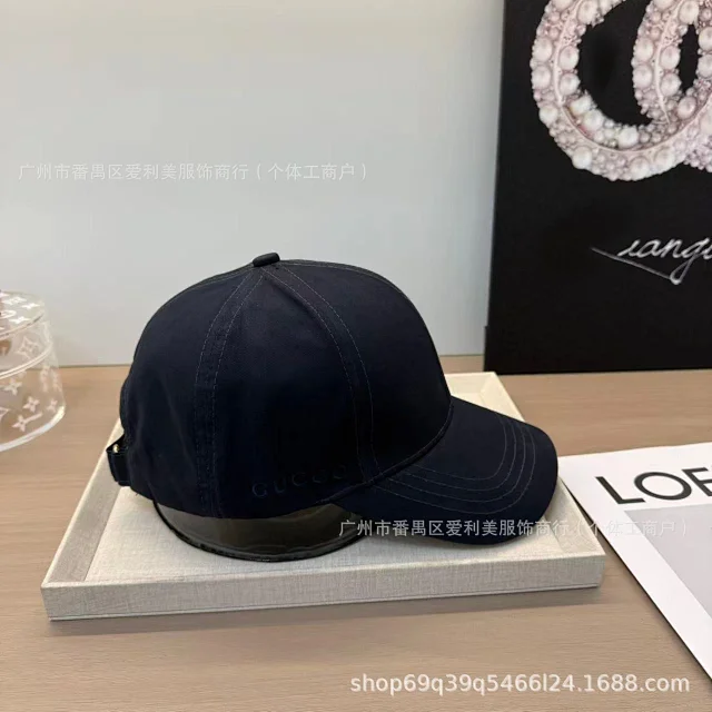 Gucci Hats Plain cotton baseball cap product detail image 14