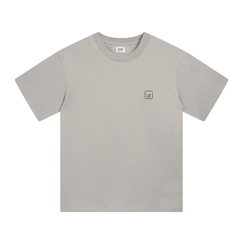 C.P. Company Patch Logo Black T-Shirt - 40