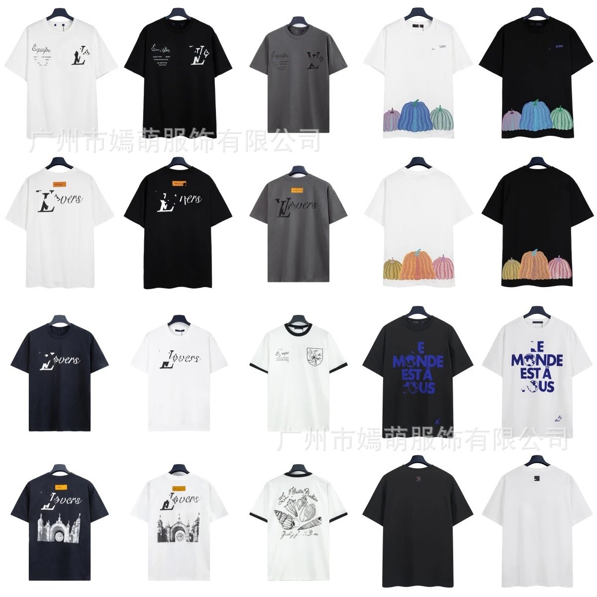 Design Seashell Print Graphic T-Shirt White - 3
