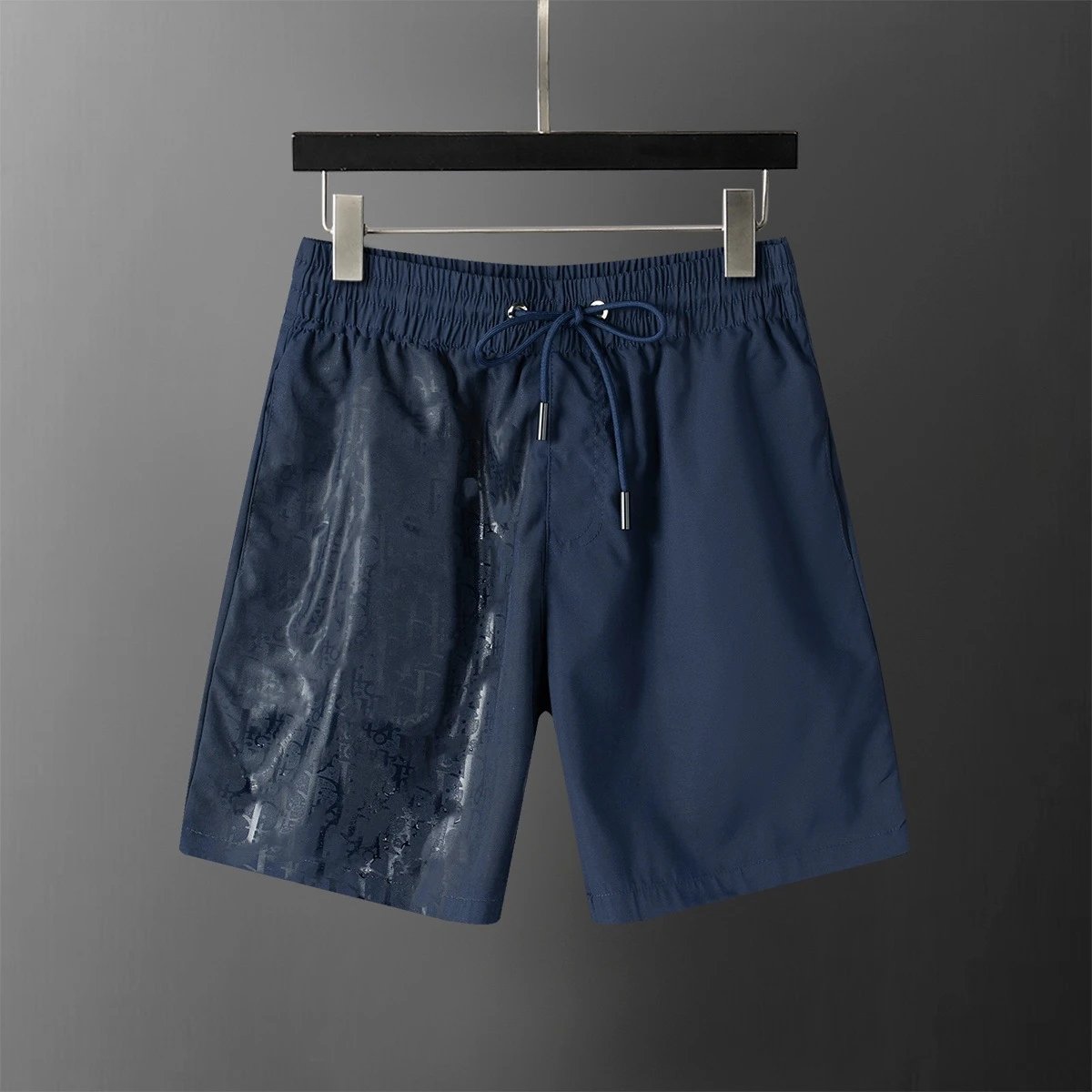 Louis Vuitton Swimwear Water-reactive monogram swim shorts with mesh lining — D28101 sapphire blue