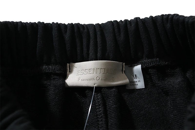 Fear of God Essentials 1977 Black Sweat Shorts - 30