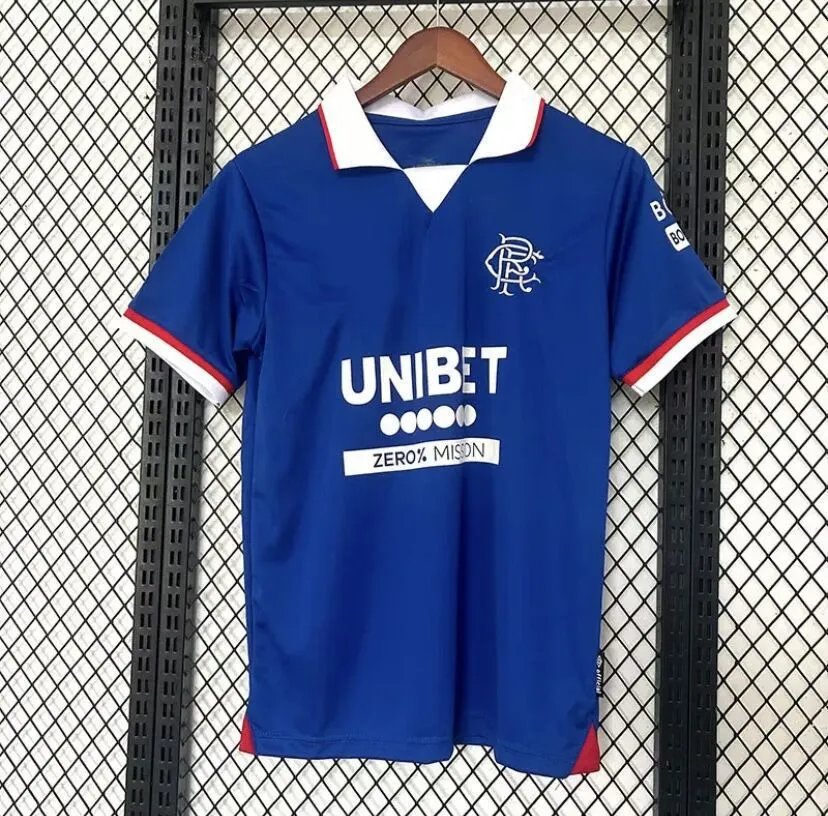 Design Rangers FC x Unibet 2023-24 Third Jersey Blue Jersey - 1