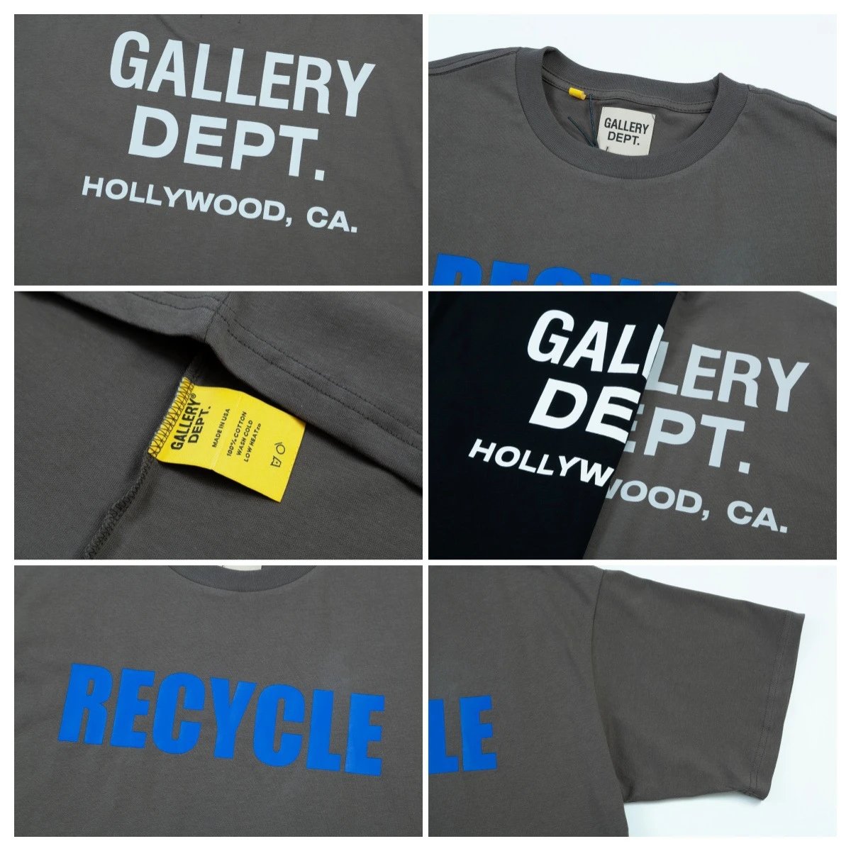 Gallery Dept. Dépt. de la Galerie Cream T-Shirt - 7