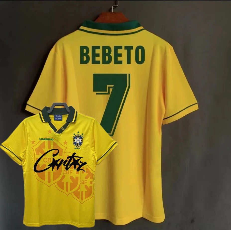 CBF Brazil National Team Ronaldinho #11 Yellow Jersey - 24