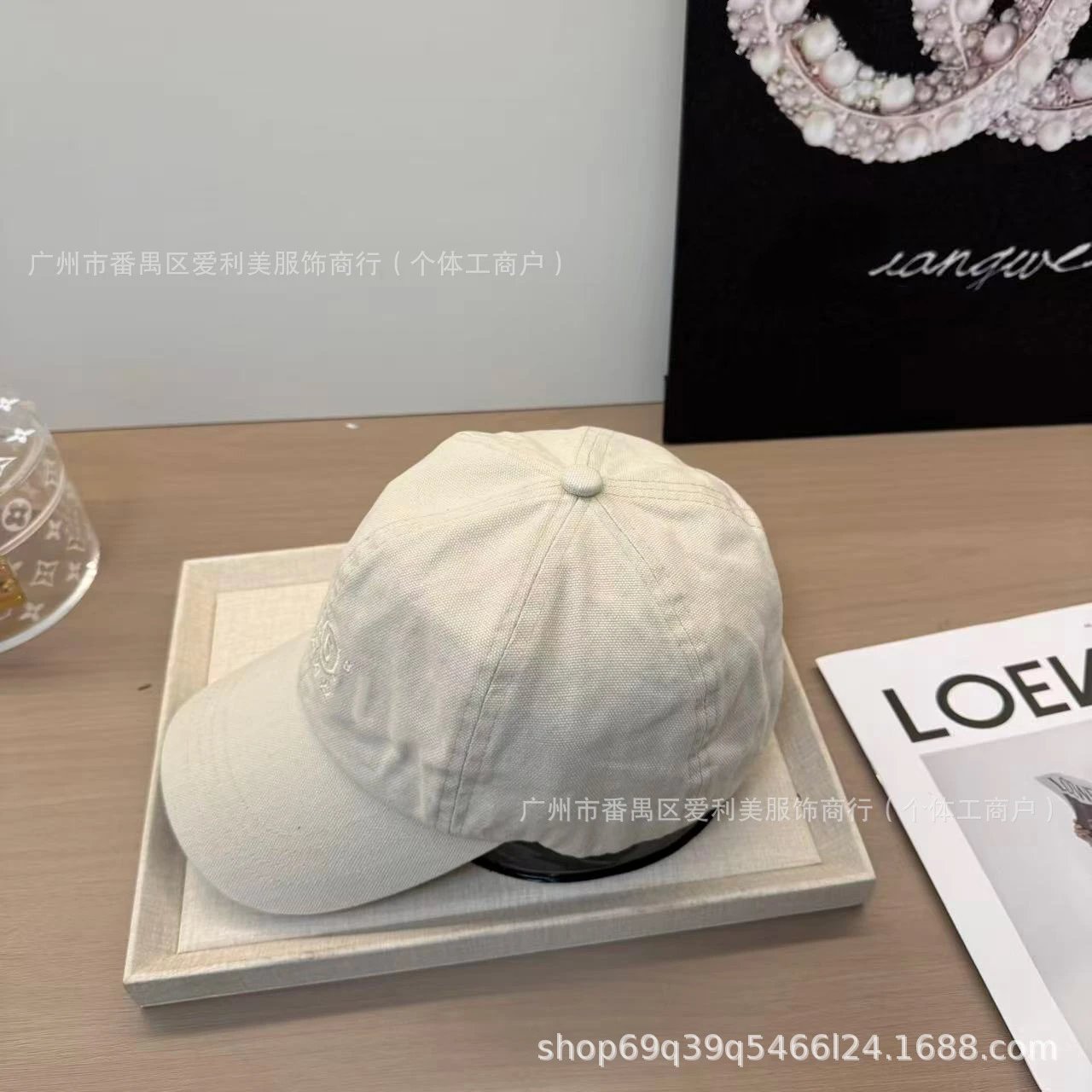 Design Baseball Cap Army Green Washed Cotton Cap - 20