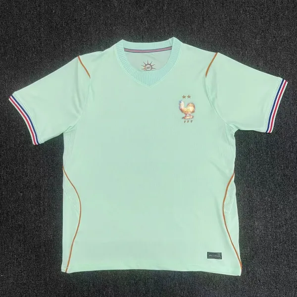 Le Coq Sportif France National Team Away Jersey Mint Green - 1
