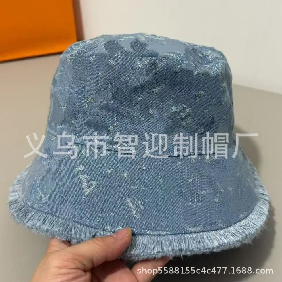Gucci GG Marmont Bucket Hat Black Denim - 7