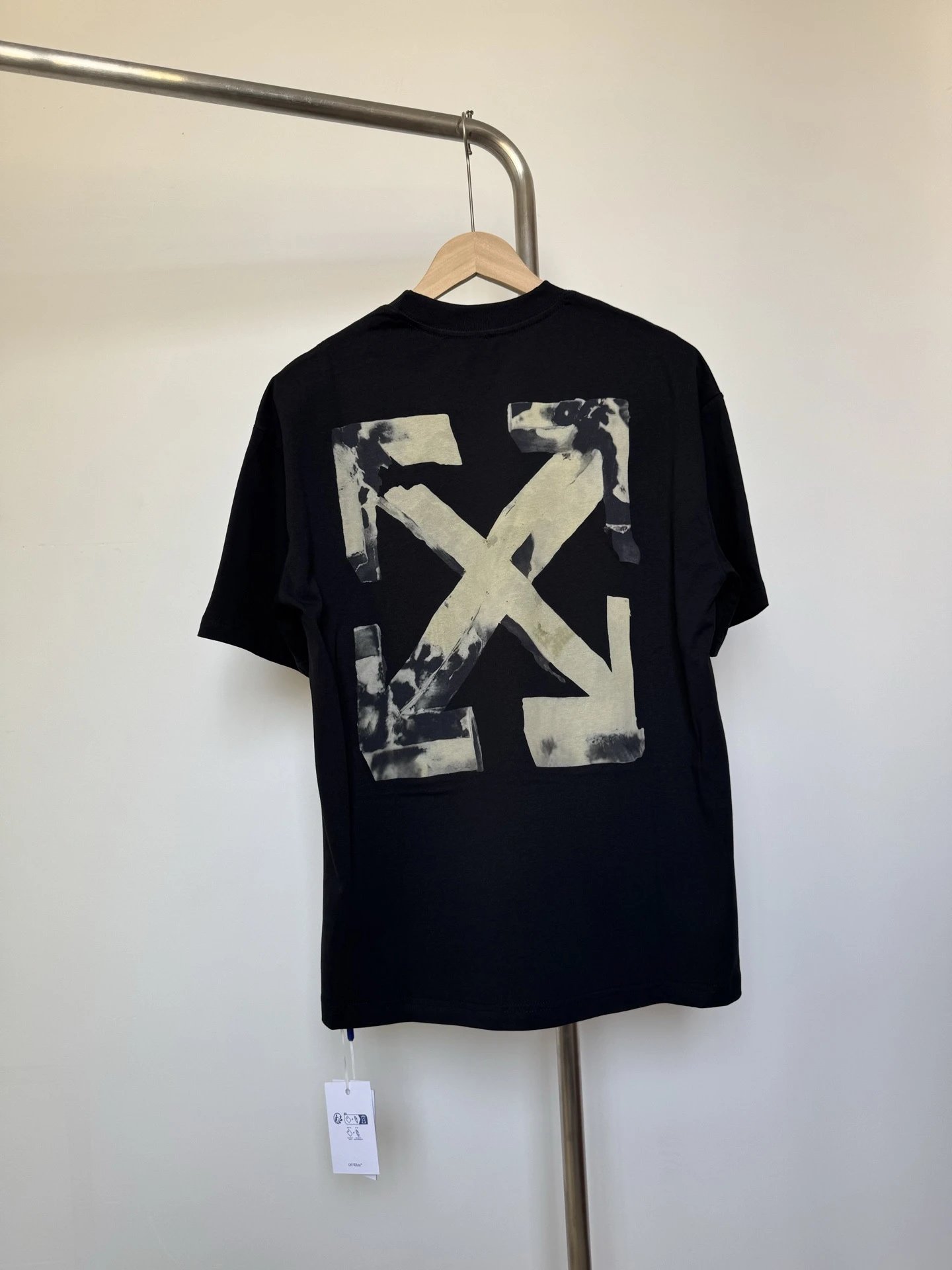 Off-White Arrow Print T-Shirt Black - 10