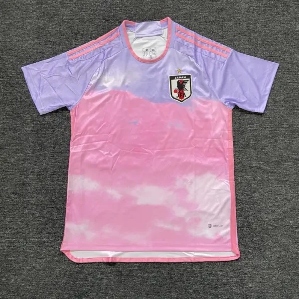 Japan Football Association Away Jersey Pink Gradient Jersey - 1
