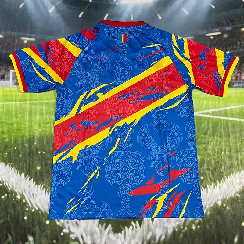 Umbro DR Congo National Team 2023 Home Jersey Red Yellow - 4