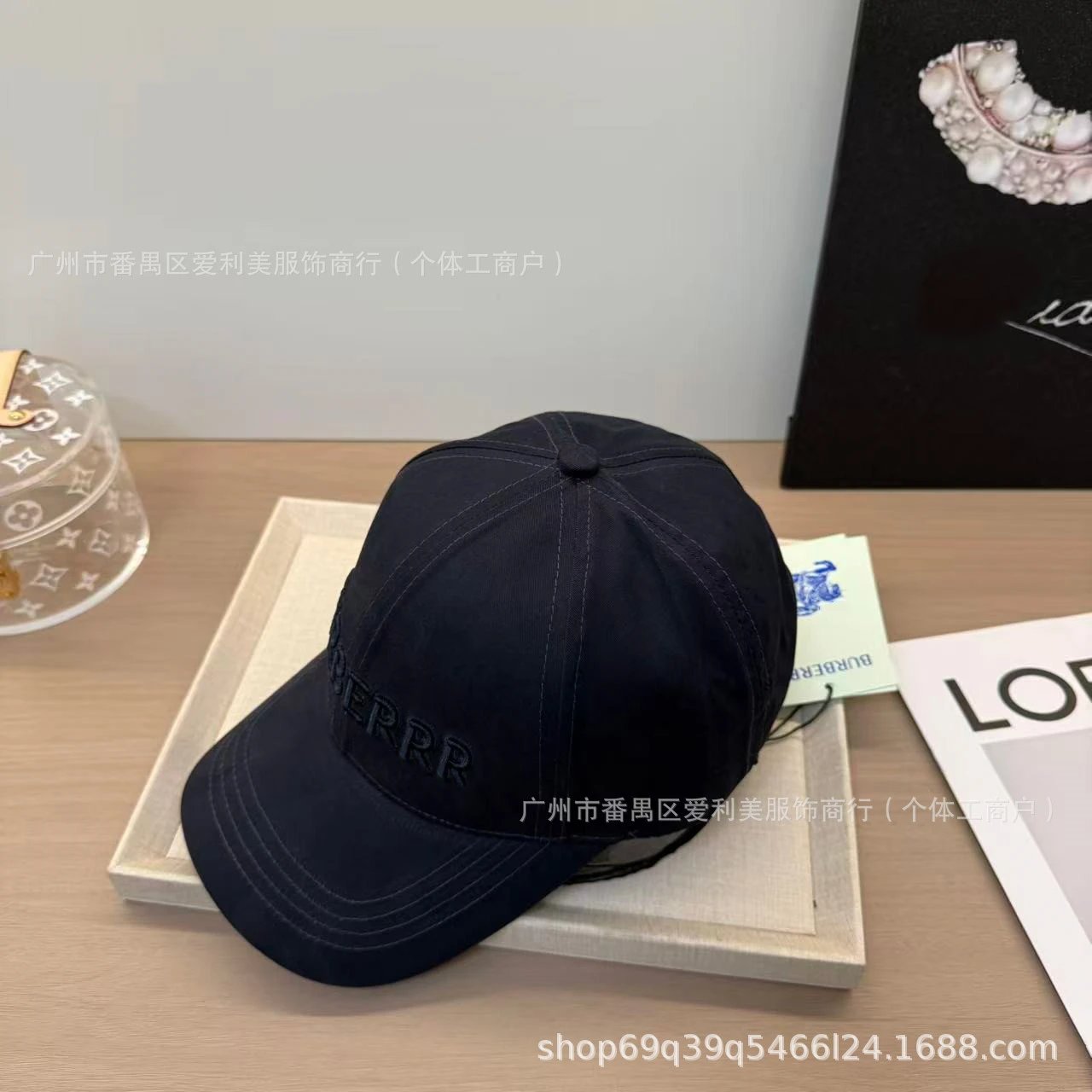 Design Berrr Baseball Cap Beige Embroidered Cap Baseball Cap - 14